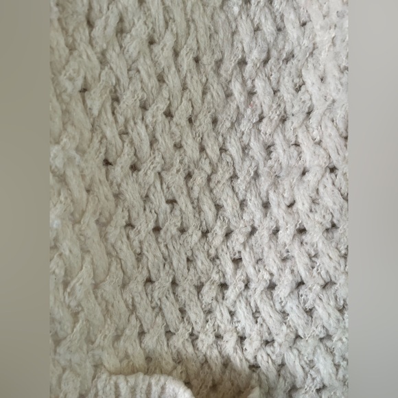 American Vintage Cloud-Like Ivory Open Cardigan M/L - Picture 2 of 9